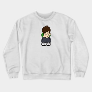 Boring Cartoon Crewneck Sweatshirt